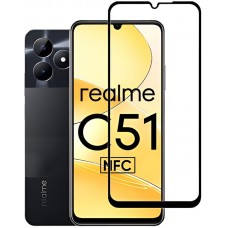 Захисне скло BeCover для Realme C51 Black (710301)