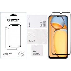 Захисне скло BeCover для Realme C63 Black (711794)