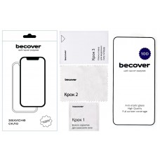 Захисне скло BeCover для Samsung Galaxy S25 SM-S931 Black 10D (712721)