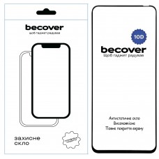 Захисне скло BeCover для Tecno Spark 30C 4G/5G Black 10D (712725) Захисне скло BeCover для Tecno Spark 30C 4G/5G Black 10D (712725)