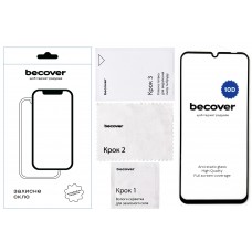 Захисне скло BeCover для Xiaomi Redmi 12C 10D Black (711371)