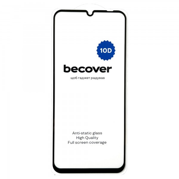 Захисне скло BeCover для Xiaomi Redmi 13C 10D Black (711372)