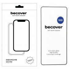 Захисне скло BeCover для Xiaomi Redmi Note 13 4G 10D Black (711375)