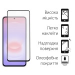 Захисне скло Dengos SuperD для Samsung Galaxy A37 SM-A376/A57 SM-A576 Black Full Glue (TGFG-SD-08)