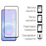 Захисне скло Dengos SuperD для Samsung Galaxy A57 SM-A576/A37 SM-A376 Black Full Glue (TGFG-SD-09)