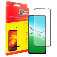 Захисне скло Dengos для Oppo A5 Black Full Glue (TGFG-402)