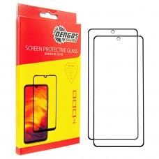 Захисне скло Dengos для Oppo A5 Pro Black Full Glue (DG-TG2P-72) 2шт
