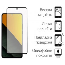 Захисне скло Dengos для Poco M7 Pro 5G Black Full Glue (TGFG-423)