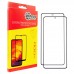 Захисне скло Dengos для Poco X7 Pro Black Full Glue (DG-TG2P-71) 2шт