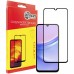 Захисне скло Dengos для Samsung Galaxy A25 SM-A256 Black Full Glue (TGFG-336)