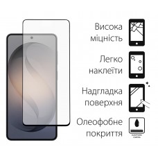 Захисне скло Dengos для Samsung Galaxy S26 Plus SM-S946 Black Full Glue (TGFG-443)