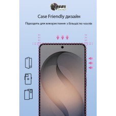 Захисне скло Dengos для Samsung Galaxy S26 Plus SM-S946 Black Full Glue (TGFG-443)