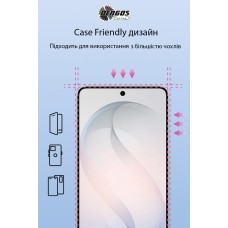 Захисне скло Dengos для Samsung Galaxy S26 SM-S942 Black Full Glue (TGFG-442)