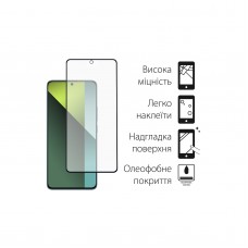 Захисне скло Dengos для Xiaomi Redmi Note 13 5G Black Full Glue (DG-TGSCP-02)
