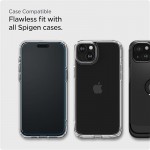 Захисне скло Spigen Glas.tR AlignMaster FC для Apple iPhone 15, Black, 2шт (AGL06906) Захисне скло Spigen Glas.tR AlignMaster FC для Apple iPhone 15, Black, 2шт (AGL06906)