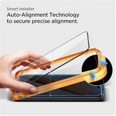Захисне скло Spigen Glas.tR AlignMaster FC для Apple iPhone 15, Black, 2шт (AGL06906)