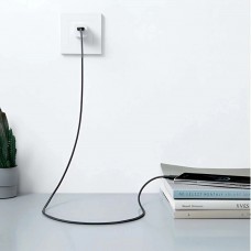 Кабель Anker 322 USB-A - USB-C 1.8 м, Black (A81H6G11)