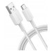 Кабель Anker 322 USB-A - USB-C, 0.9м, White (A81H5H21/A81H5G21)