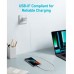 Кабель Anker 322 USB-A - USB-C, 1.8м, White (A81H6H21)