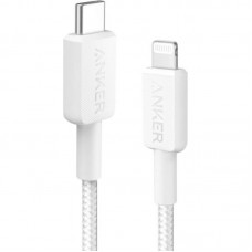 Кабель Anker 322 USB-C - Lightning, 1.8 м, White (A81B6H21)