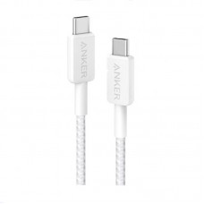 Кабель Anker 322 USB-C - USB-C 0.9 м, White (A81F5H21/A81F5G21)