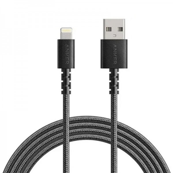 Кабель Anker Powerline Select+ USB - Lightning (M/M), 1.8 м, Black (A8013H11/A8013H12)