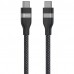 Кабель Anker Upcycled-Braided USB-C - USB-C (M/M), 240W, 0.9 м, Black (A82E2H11)