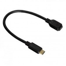 Кабель ATcom USB 2.0AF - Type-C OTG, 0.1м, пакет (14716)