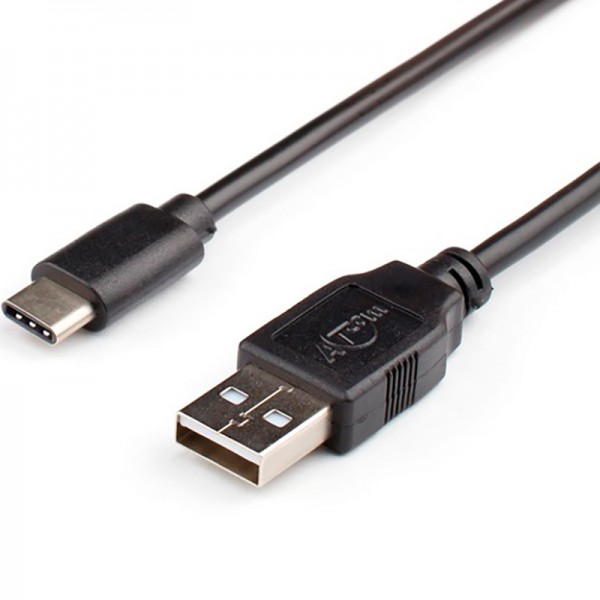 Кабель ATcom USB 2.0AM - Type-C, 0.8м (12773)
