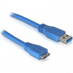 Кабель ATcom USB 3.0 AM/MicroBM 0,8 м blue (12825) Кабель ATcom USB 3.0 AM/MicroBM 0,8 м blue (12825)
