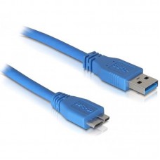 Кабель ATcom USB 3.0 AM/MicroBM 0,8 м blue (12825)