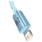 Кабель Baseus Crystal Shine USB - Lightning (M/M), 2.4A, 2 м Sky Blue (CAJY001203) Кабель Baseus Crystal Shine USB - Lightning (M/M), 2.4A, 2 м Sky Blue (CAJY001203)