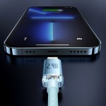 Кабель Baseus Crystal Shine USB - Lightning (M/M), 2.4A, 2 м Sky Blue (CAJY001203) Кабель Baseus Crystal Shine USB - Lightning (M/M), 2.4A, 2 м Sky Blue (CAJY001203)