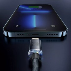 Кабель Baseus Crystal Shine USB-Lightning, 2.4A, 1.2м Blue (6932172602697) Кабель Baseus Crystal Shine USB-Lightning, 2.4A, 1.2м Blue (6932172602697)