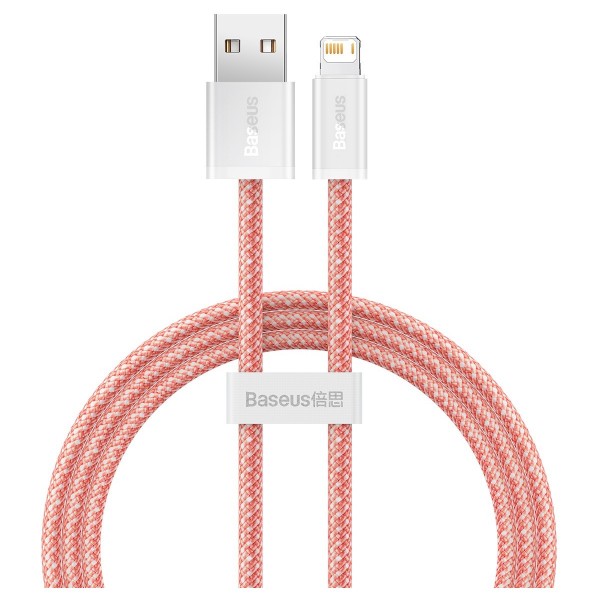 Кабель Baseus Dynamic USB - Lightning (M/M), 2.4A, 1 м Orange (CALD000407)