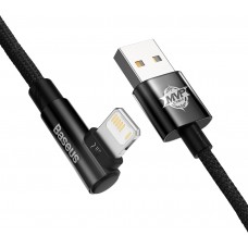 Кабель Baseus MVP 2 USB - Lightning (M/M), 2.4A, 2 м Black (CAVP000101) Кабель Baseus MVP 2 USB - Lightning (M/M), 2.4A, 2 м Black (CAVP000101)