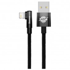 Кабель Baseus MVP 2 USB - Lightning (M/M), 2.4A, 2 м Black (CAVP000101) Кабель Baseus MVP 2 USB - Lightning (M/M), 2.4A, 2 м Black (CAVP000101)