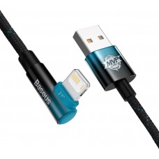 Кабель Baseus MVP 2 USB - Lightning (M/M), 2.4A, 2 м Black/Blue (CAVP000121) Кабель Baseus MVP 2 USB - Lightning (M/M), 2.4A, 2 м Black/Blue (CAVP000121)