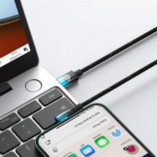 Кабель Baseus MVP 2 USB Type-C - Lightning (M/M), 20W, 1 м Black/Blue (CAVP000221) Кабель Baseus MVP 2 USB Type-C - Lightning (M/M), 20W, 1 м Black/Blue (CAVP000221)