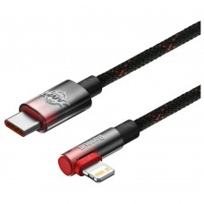Кабель Baseus MVP 2 USB Type-C - Lightning (M/M), 20W, 1 м Black/Red (CAVP000220) Кабель Baseus MVP 2 USB Type-C - Lightning (M/M), 20W, 1 м Black/Red (CAVP000220)