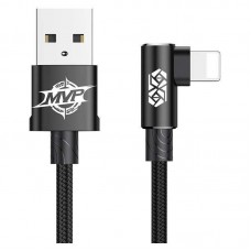 Кабель Baseus MVP USB - Lightning (M/M), 1.5A, 2 м Black (CALMVP-A01) Кабель Baseus MVP USB - Lightning (M/M), 1.5A, 2 м Black (CALMVP-A01)