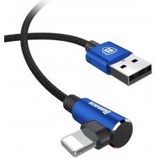 Кабель Baseus MVP USB - Lightning (M/M), 1.5A, 2 м Blue (CALMVP-A03) Кабель Baseus MVP USB - Lightning (M/M), 1.5A, 2 м Blue (CALMVP-A03)