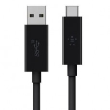 Кабель Belkin USB - USB Type-C (M/M), 1 м Black OEM (F2CU029bt1M-BLK)_OEM (F2CU029bt1M-BLK-OEM)