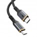 Кабель Cabletime USB Type-C - USB Type-C (M/M) PD 100W, 2 м, Black (CU03L)