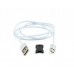 Кабель Cablexpert USB - Lightning (M/M), 1 м, білий (CC-USB2-AMLMM-1M)