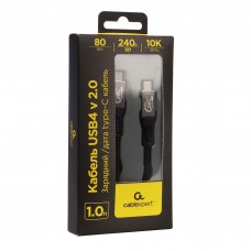 Кабель Cablexpert USB Type-C - USB Type-C (M/М), 240 Вт, 1 м, чорний (CCBP-USB4.2-CMCM240-1M) Кабель Cablexpert USB Type-C - USB Type-C (M/М), 240 Вт, 1 м, чорний (CCBP-USB4.2-CMCM240-1M)