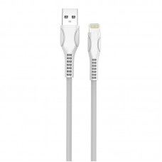 Кабель ColorWay USB - Lightning (M/M), line-drawing, 2.4 А, 1 м, White (CW-CBUL027-WH) Кабель ColorWay USB - Lightning (M/M), line-drawing, 2.4 А, 1 м, White (CW-CBUL027-WH)