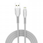 Кабель ColorWay USB - Lightning (M/M), line-drawing, 2.4 А, 1 м, White (CW-CBUL027-WH) Кабель ColorWay USB - Lightning (M/M), line-drawing, 2.4 А, 1 м, White (CW-CBUL027-WH)
