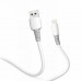 Кабель ColorWay USB - Lightning (M/M), liquid silicone, 3А, 1 м, White (CW-CBUL093-WT)