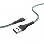 Кабель ColorWay USB - micro USB (M/M), Braided Cloth, 3 А, 1 м, Gray (CW-CBUM041-GR) Кабель ColorWay USB - micro USB (M/M), Braided Cloth, 3 А, 1 м, Gray (CW-CBUM041-GR)
